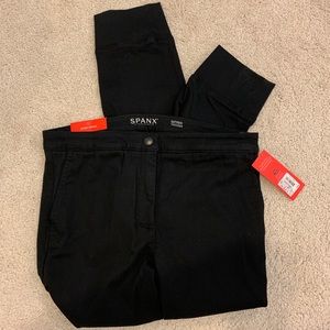 Size 27 Black Spanx Trousers